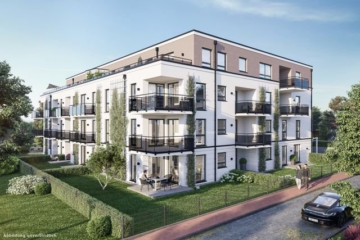 Pfaffenhofen! Neubau! 3-Zimmer Obergeschoss-Wohnung mit 6 m² Süd-/West-Balkon, FBH, Aufzug, TG-Stellplatz, elektrischen Rollläden, Videosprechanlage!, 85276 Pfaffenhofen an der Ilm, Terrassenwohnung