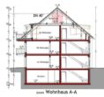 Hohenwart! 3-ZKB Dachgeschoss-Whg. mit 7 m² Süd-Balkon, Fußbodenheizung, elektrische Rollläden, Videosprechanlage und bodengleicher Dusche! - Schnitt