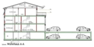 Schnitt - Reichertshausen! 2-ZKB Obergeschoss-Whg. mit 8 m² Süd-Ost-Balkon, Fußbodenheizung, elektrische Rollläden, Videosprechanlage und bodengleicher Dusche!