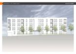 PAF! 2-ZKB Obergeschoss-Whg. mit ca. 5,10 m² West-Balkon, elektrischen Rollläden, Fußbodenheizung und Videosprechanlage! Fertigstellung Anfang 2025! - Ansicht Süden