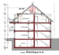 Schnitt - Hohenwart! 4-ZKB Erdgeschoss-Whg. + 46 m² Hobbykeller, Privatgarten, Fußbodenheizung, elektrische Rollläden, Videosprechanlage und Dusche bodengleich!